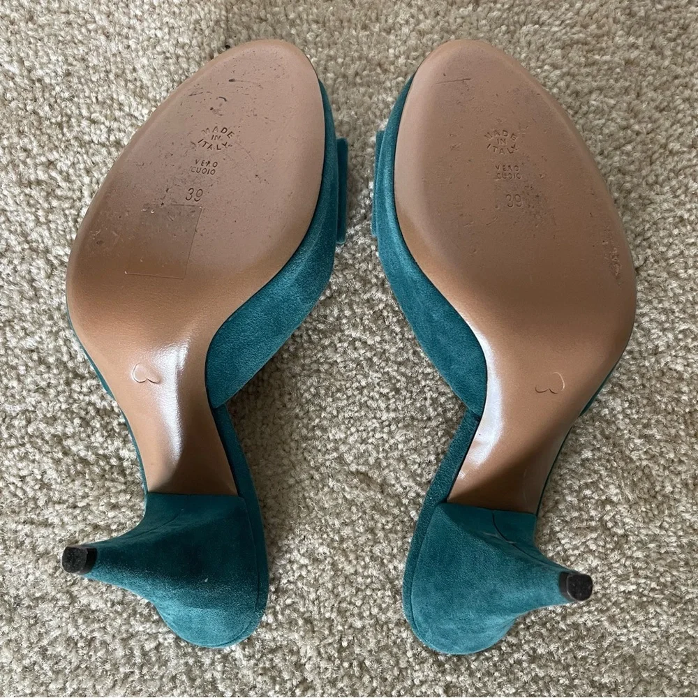 Moschino vintage bow slide sandal heels - Picture 6 of 6